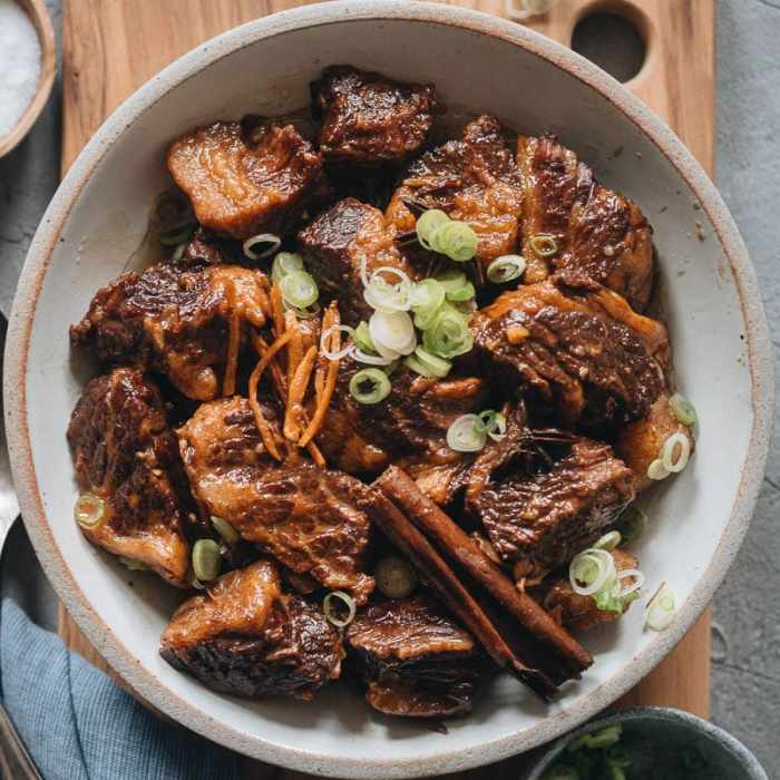 How to cook braised beef chowking style