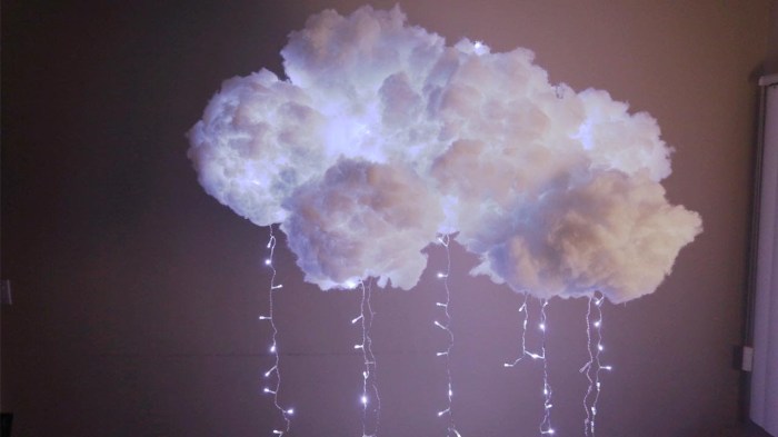 How to Make Clouds for Decoration